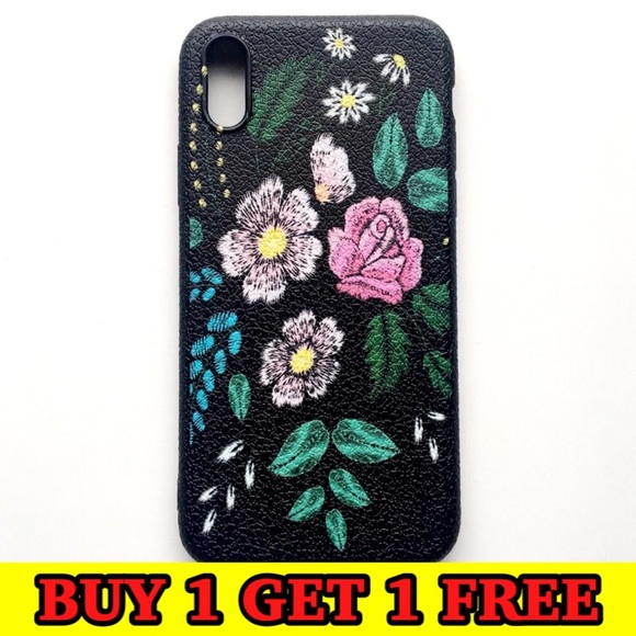 Accessories - FINAL SALE iPhone X/XS Case Pebble Vintage Florals